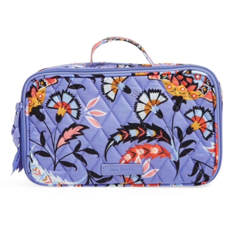 Vera Bradley Blush and Brush Makeup Case